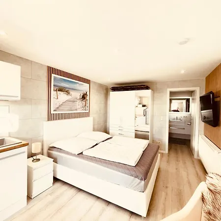 アパート Seeblick Am Achterwasser *